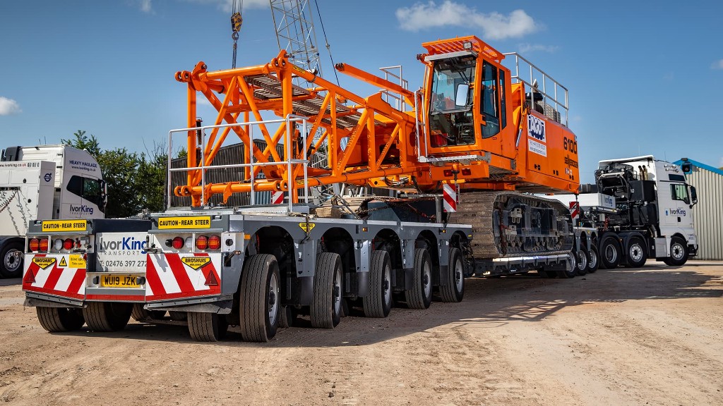 3+5 PL2 HD dolly low loader (center beam) Broshuis